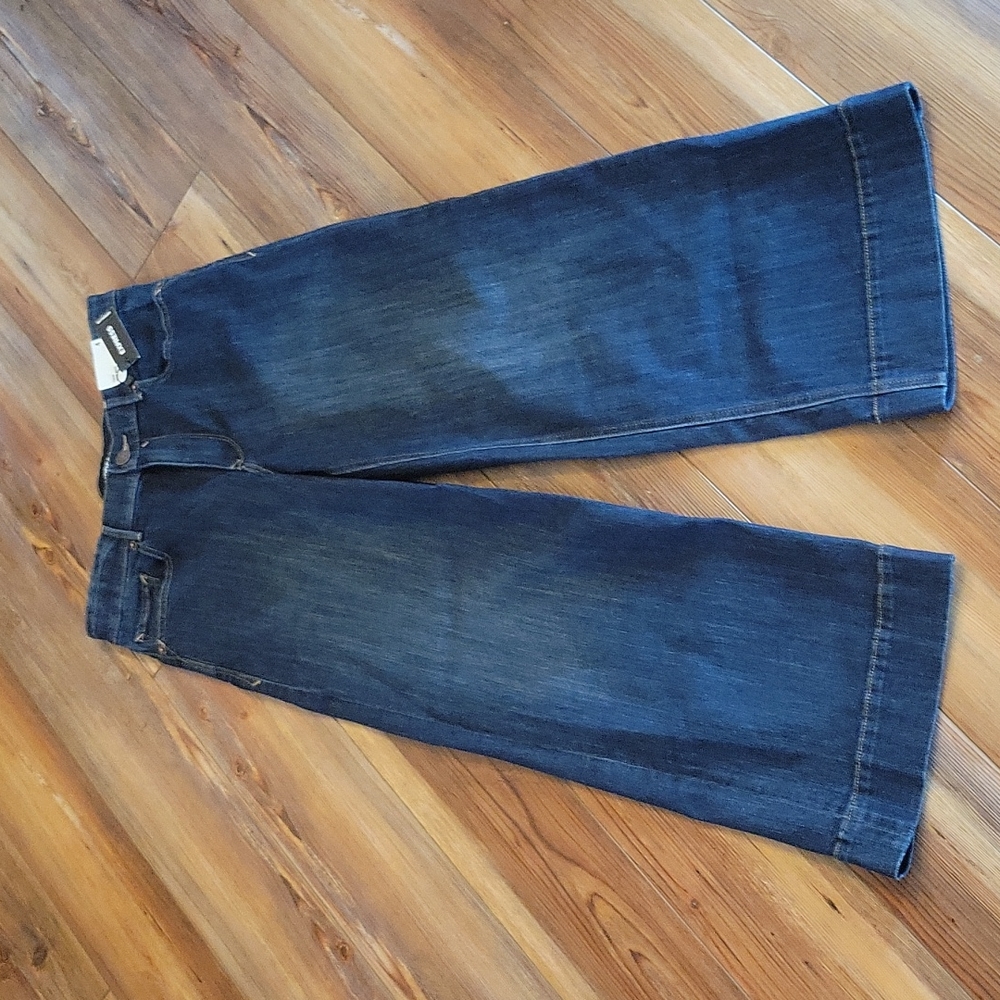 🆕 Express High Rise Crop Jeans Denim Pants Sz 4